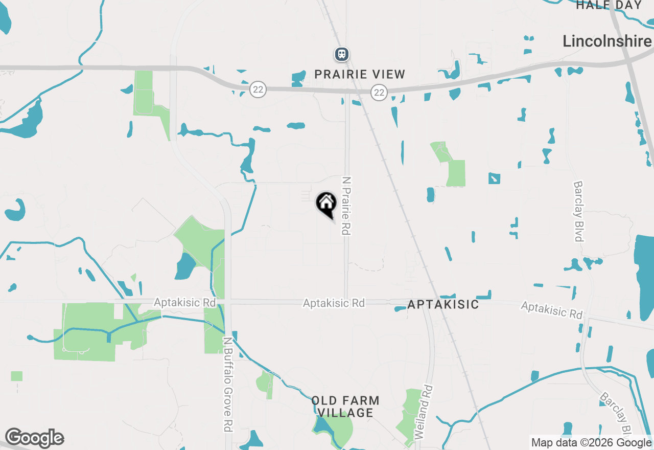 Map of 2026 Jordan Terrace, Buffalo Grove, IL 60089