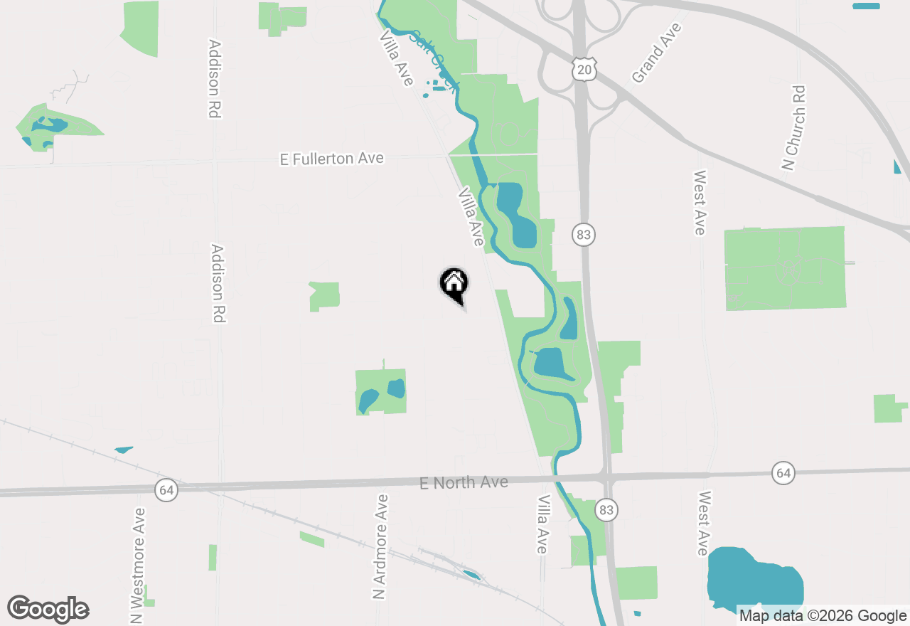 Map of 560 E Armitage Avenue, Addison, IL 60101