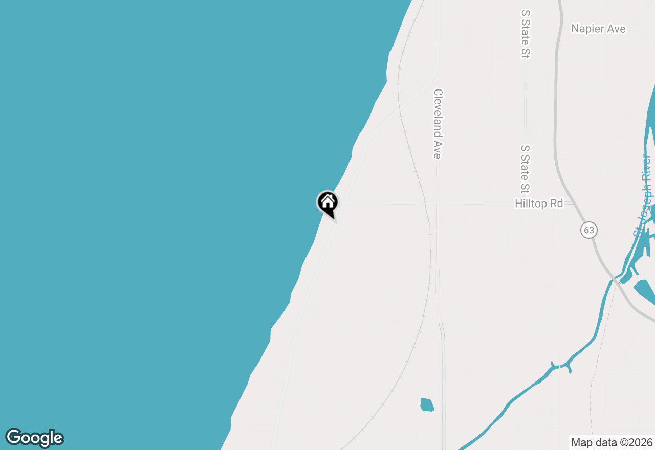 Map of 3130 S Lakeshore Drive, St. Joseph, MI 49085
