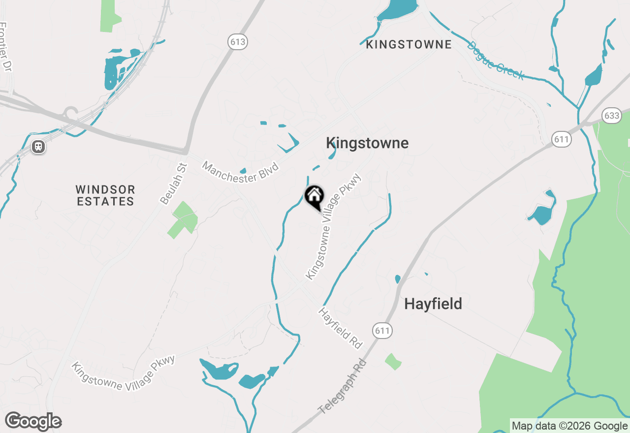 Map of 6148 Joust Lane, Alexandria, VA 22315