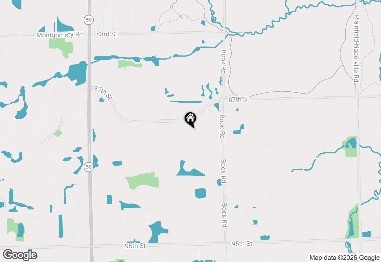 Map of 2412 Comstock Court, Naperville, IL 60564