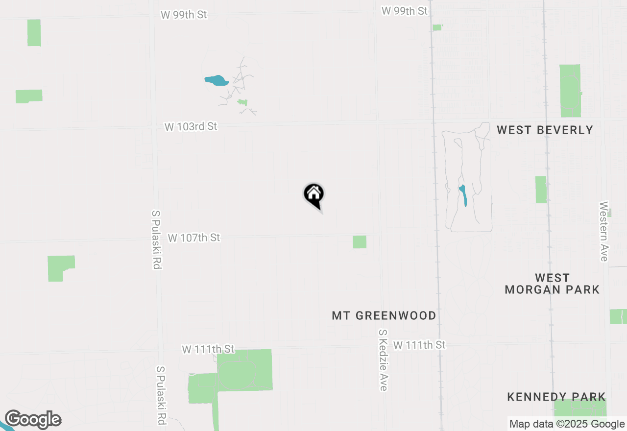 Map of 10615 S Trumbull Avenue, Chicago, IL 60655