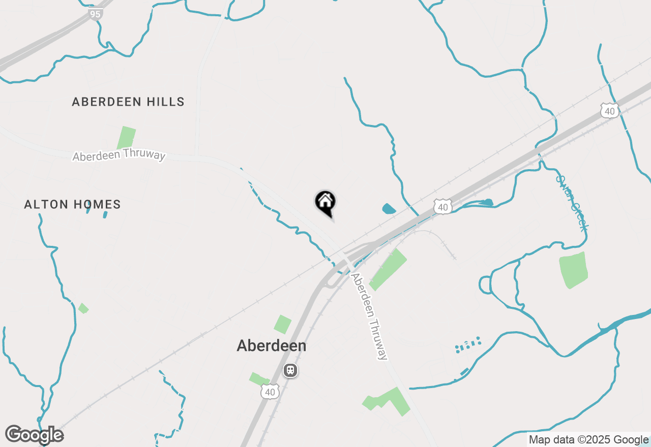 Map of 188 Farm Road, Aberdeen, MD 21001