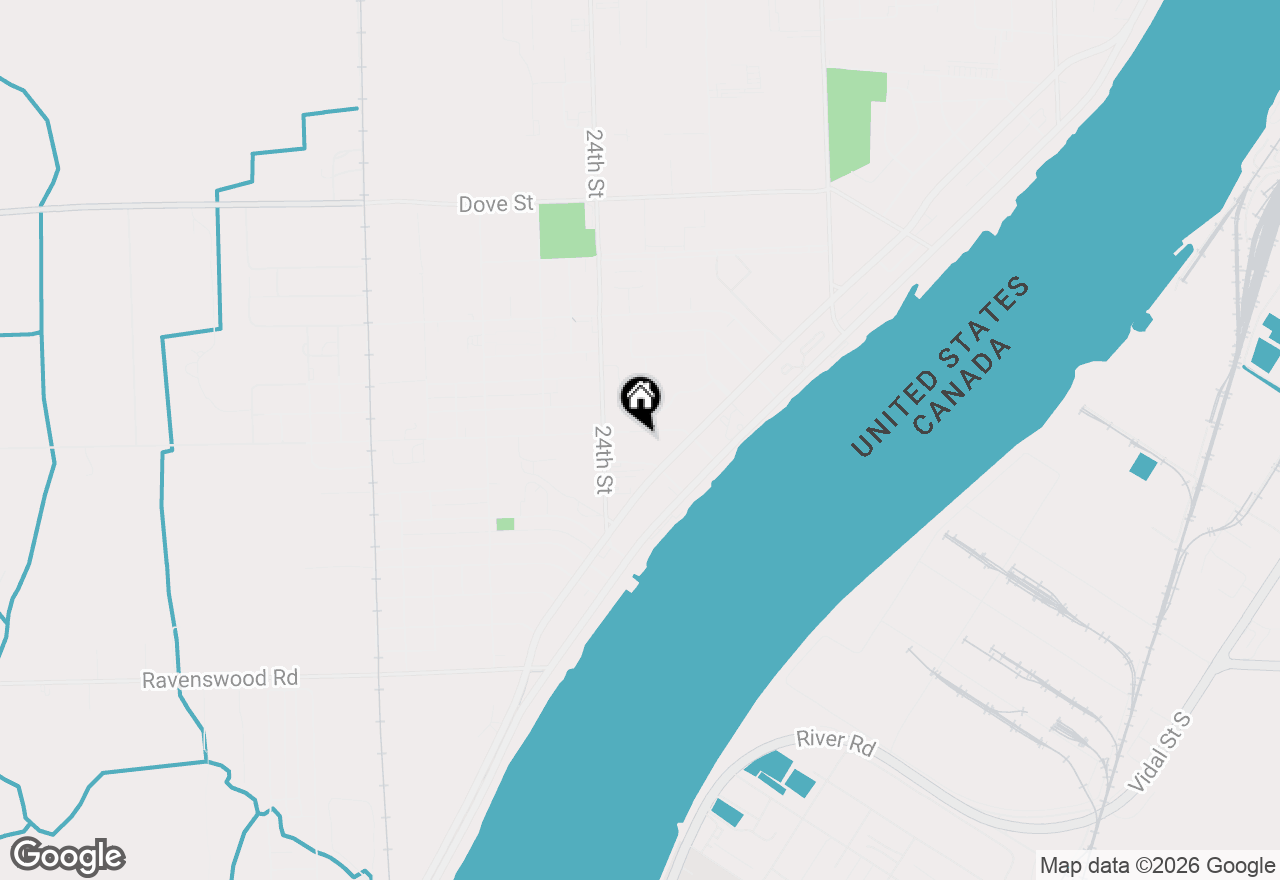 Map of 2222 Moak Street, Port Huron, MI 48060
