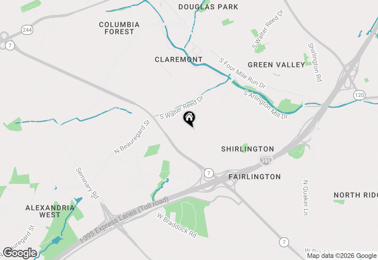 Map of 4860 28th Street S #C2, Arlington, VA 22206