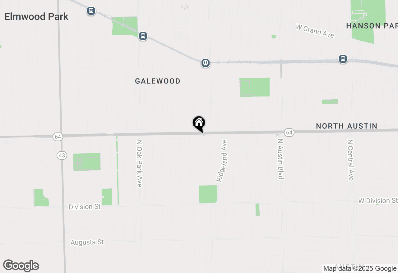 Map of 6441 W North Avenue #212, Oak Park, IL 60302