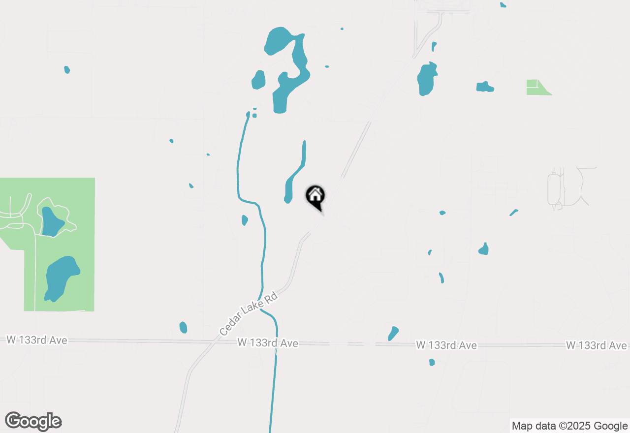 Map of 12815 Whitcomb Street, Crown Point, IN 46307