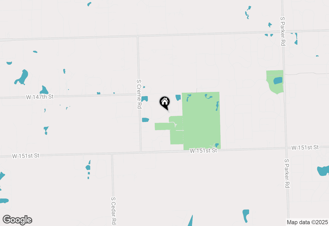 Map of 14438 W Rathfarn Drive, Homer Glen, IL 60491