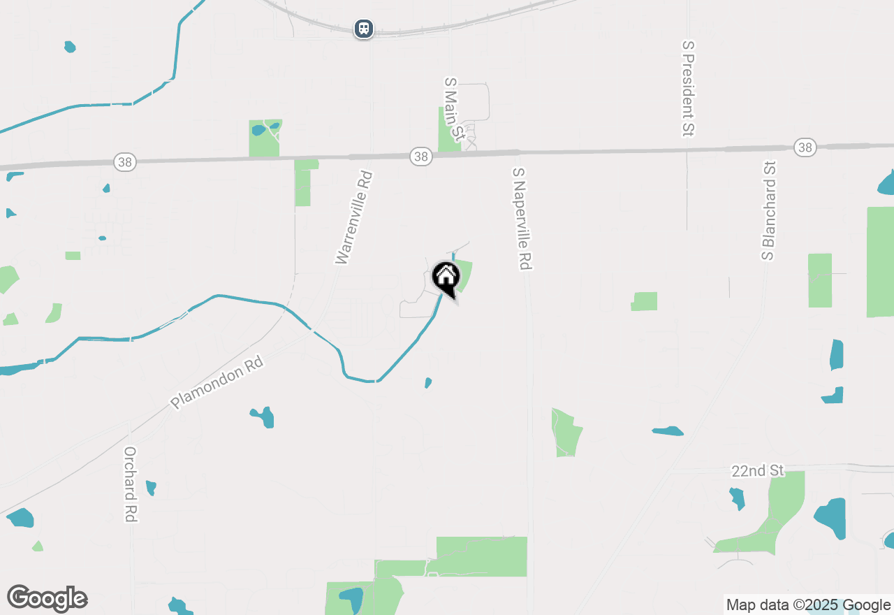 Map of 1344 S Main Street, Wheaton, IL 60189