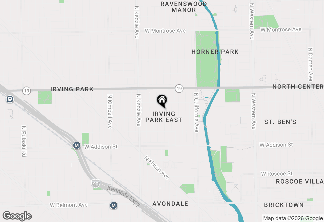 Map of 3823 N Whipple Street #B, Chicago, IL 60618