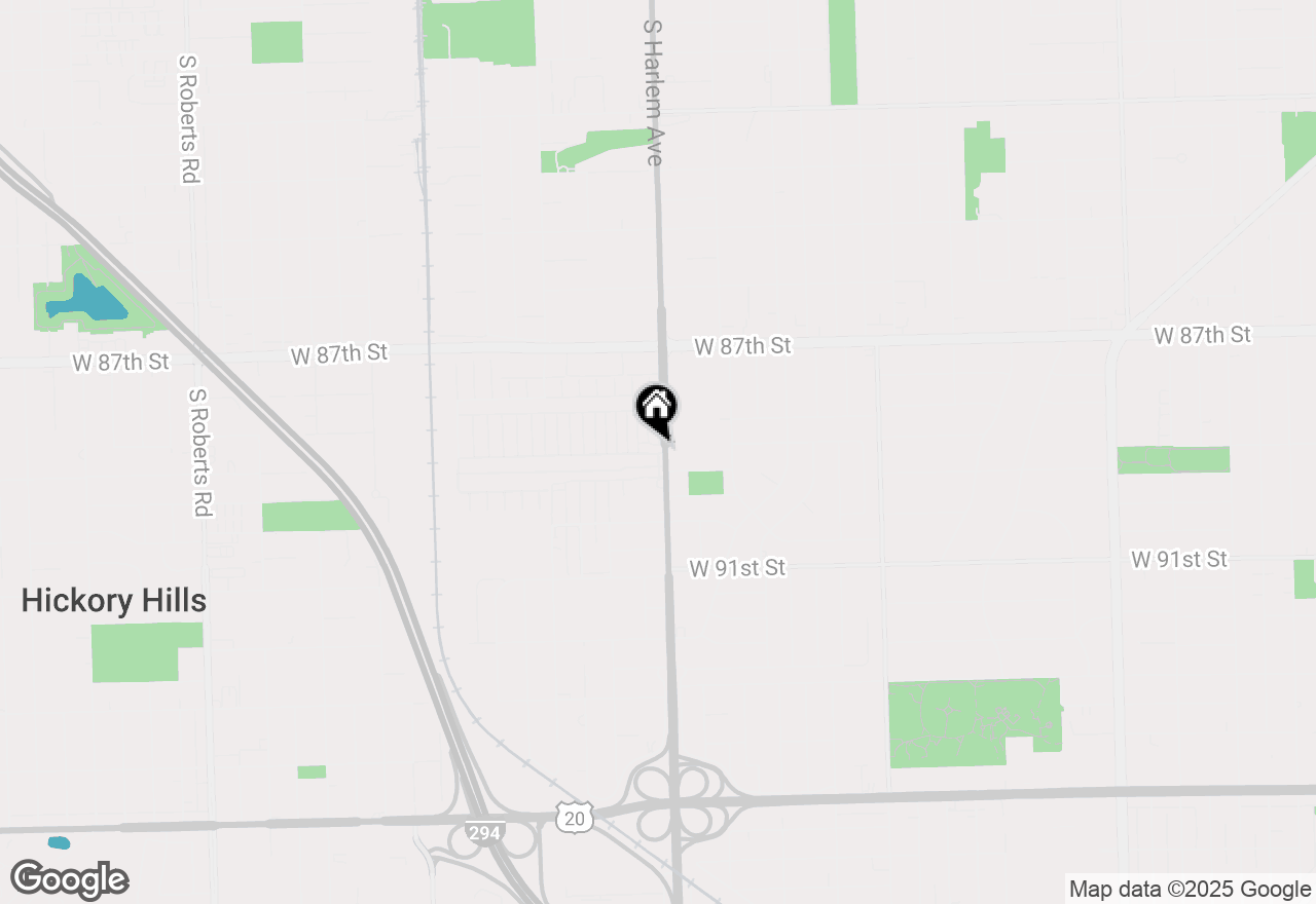 Map of 8800 S Harlem Avenue #2300B, Bridgeview, IL 60455