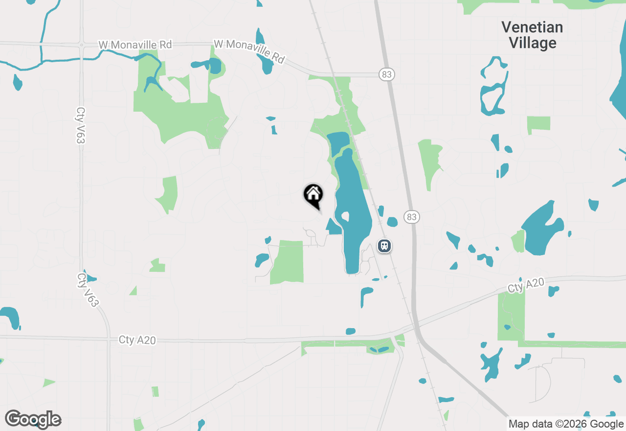 Map of 444 E Camden Lane, Round Lake Beach, IL 60073