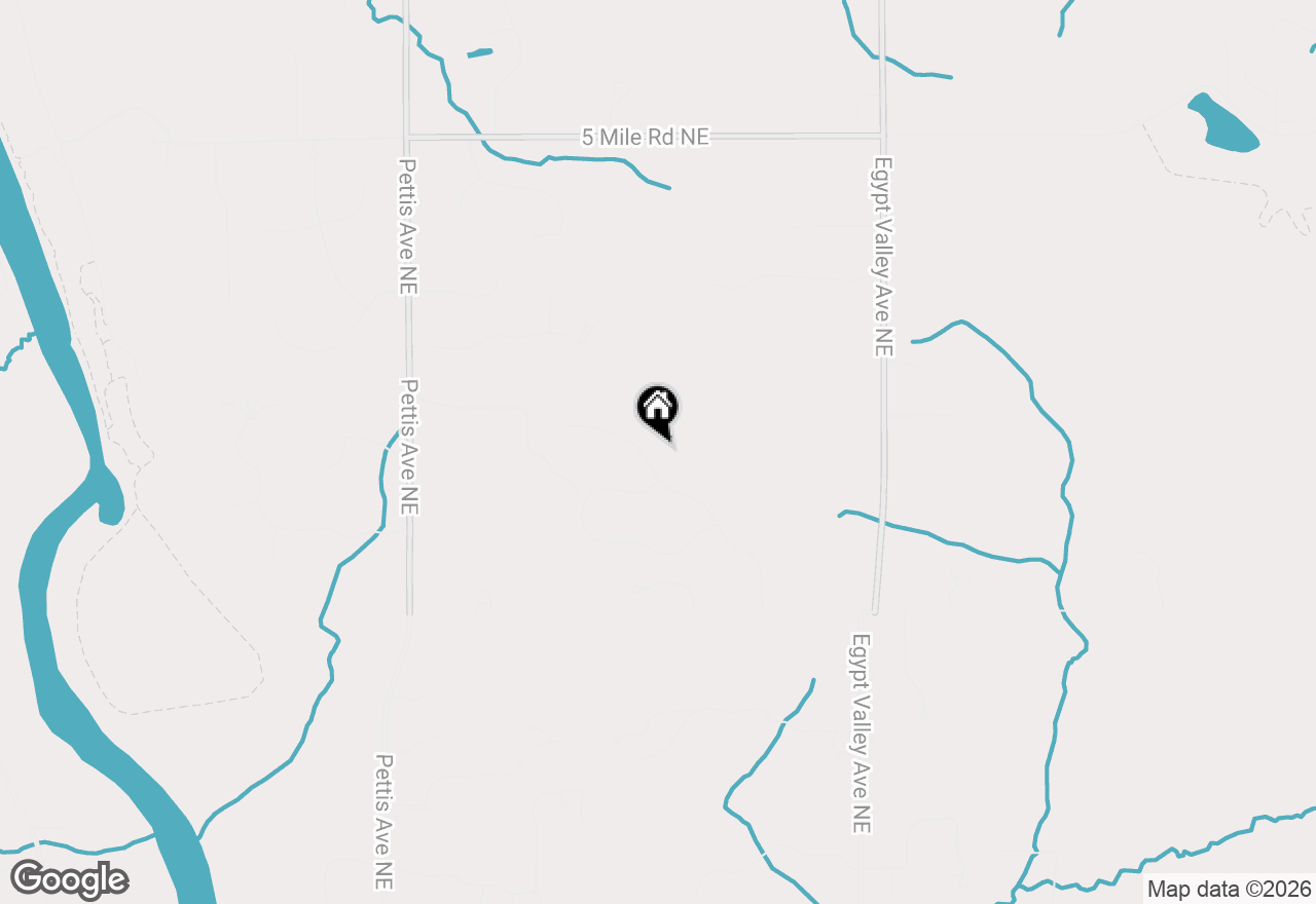 Map of 3822 Cherry Blossom Drive Ne, Ada, MI 49301