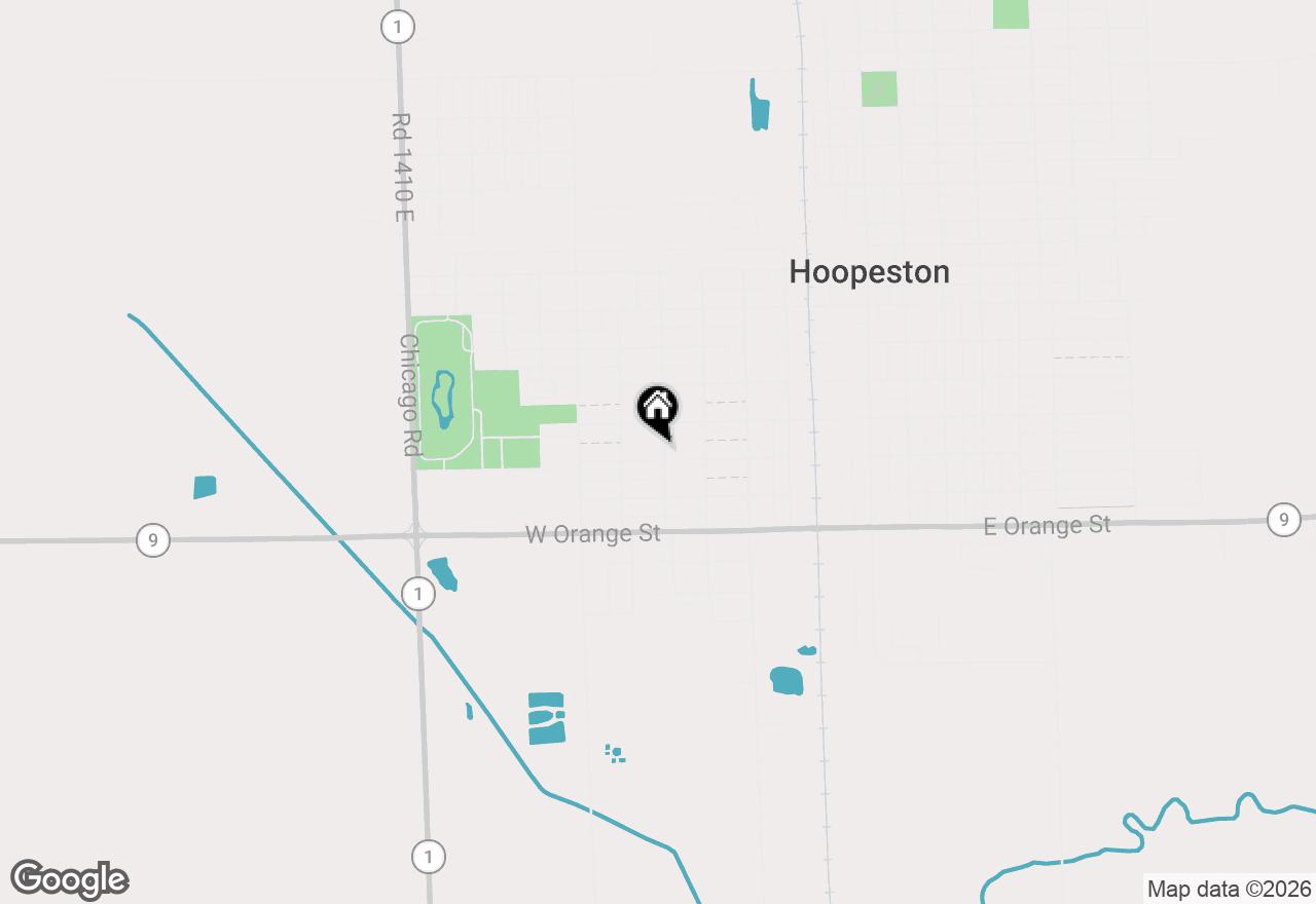 Map of 502 W Elm, Hoopeston, IL 60942
