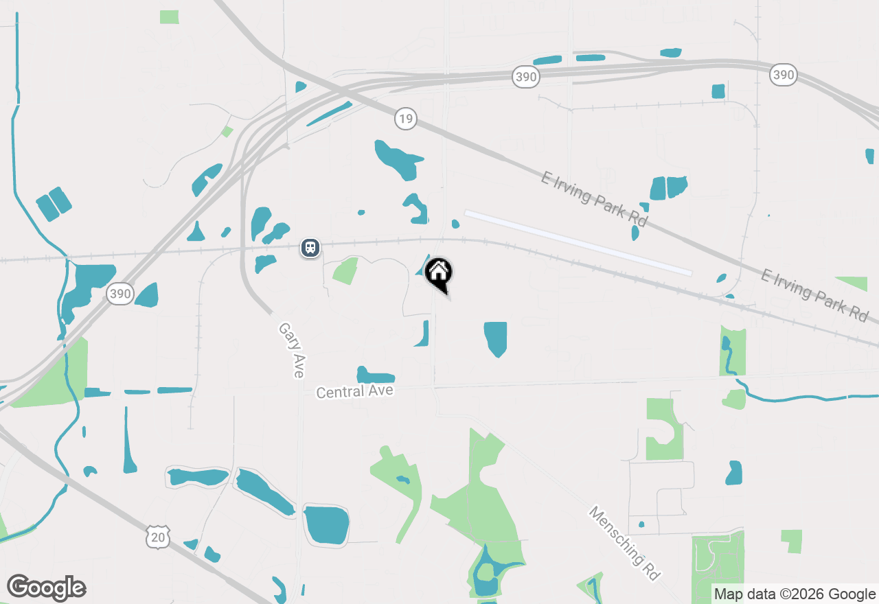 Map of 210 Timberleaf Circle, Roselle, IL 60172