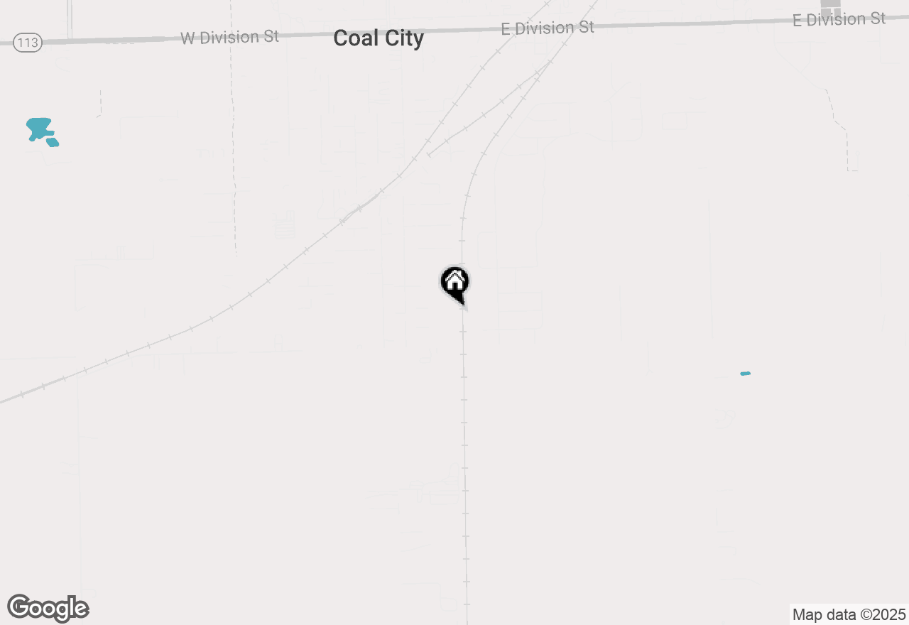 Map of 1093 Black Diamond Drive, Coal City, IL 60416