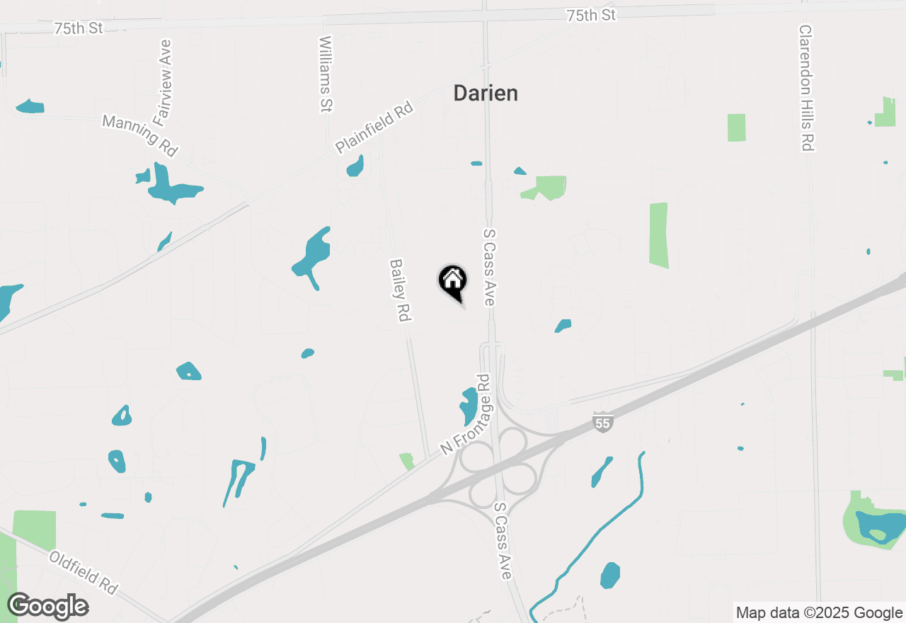 Map of 1315 Chapman Drive, Darien, IL 60561