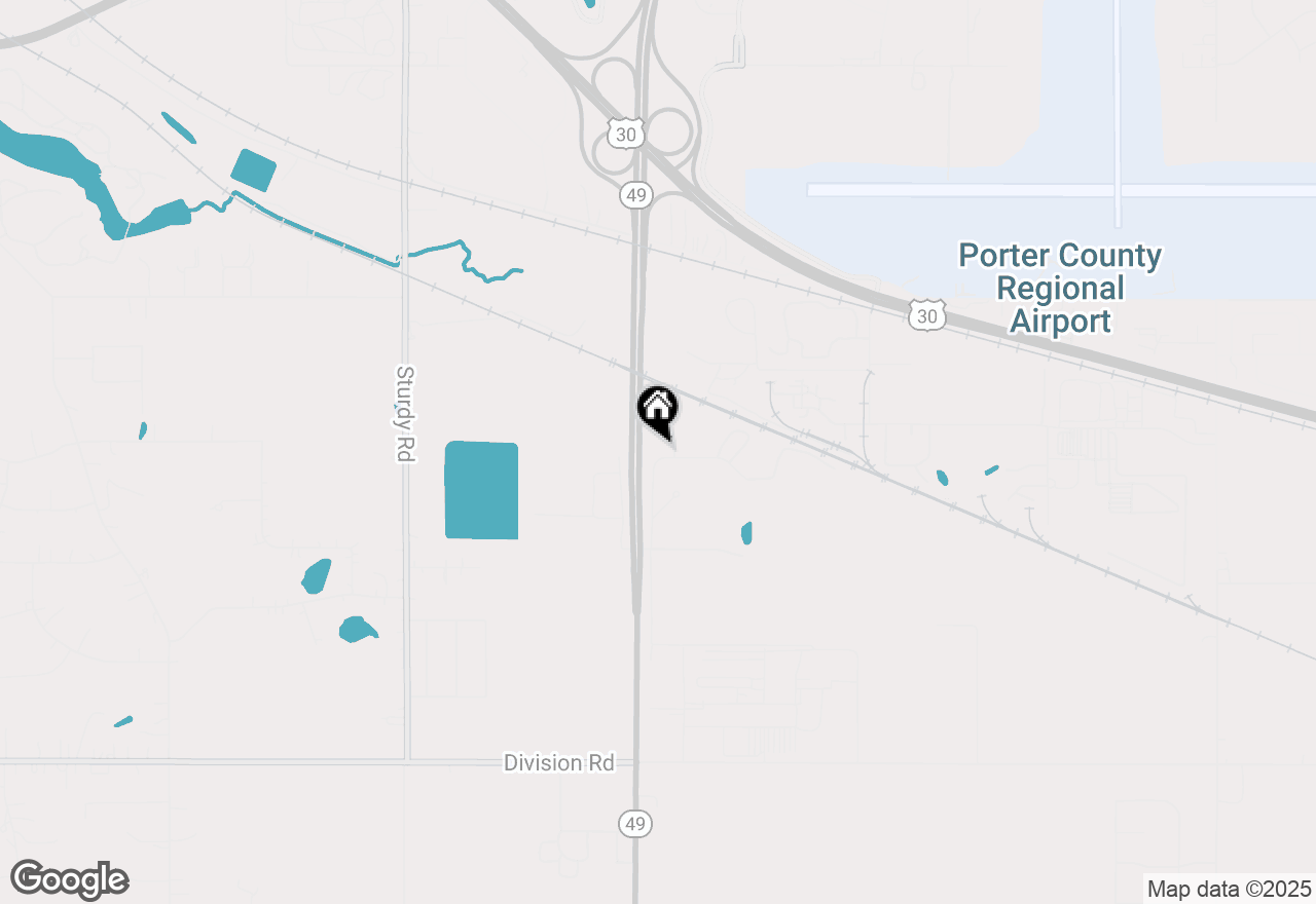 Map of 2801 Bertholet Boulevard, Valparaiso, IN 46383