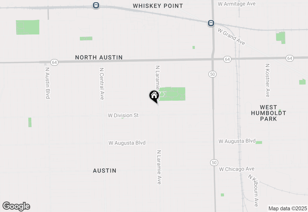 Map of 5214 W Crystal Street #1, Chicago, IL 60651