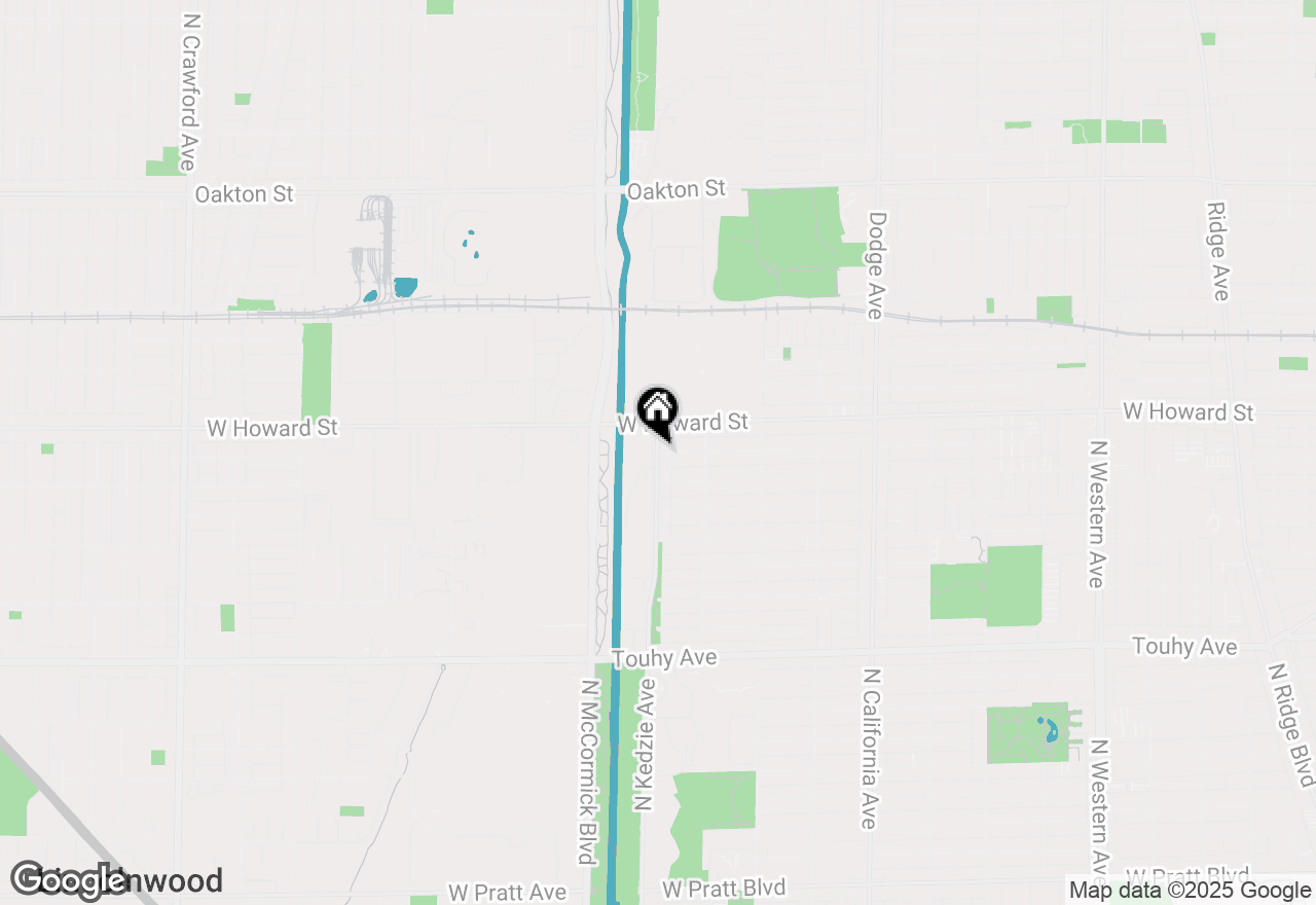 Map of 3900 W Jerome Avenue, Skokie, IL 60076