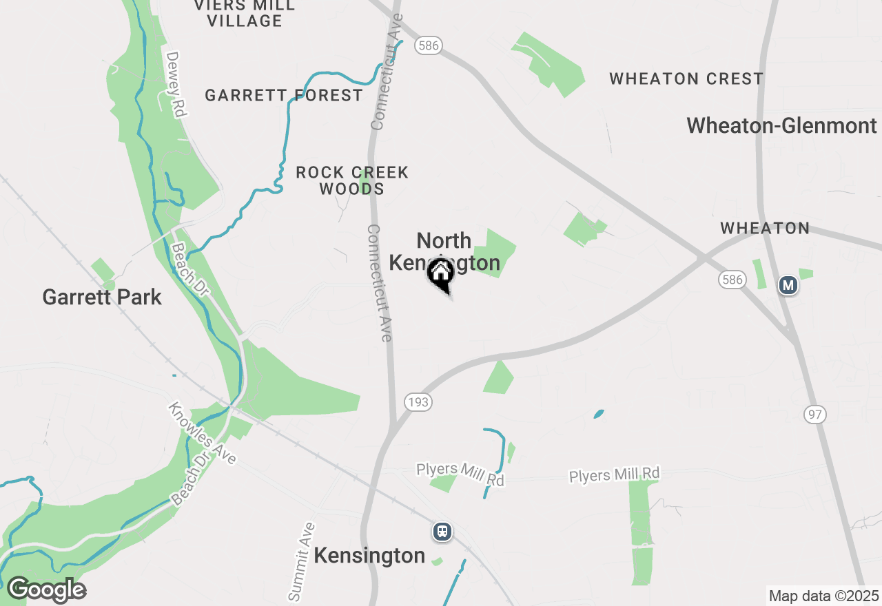 Map of 11100 Lund Place, Kensington, MD 20895