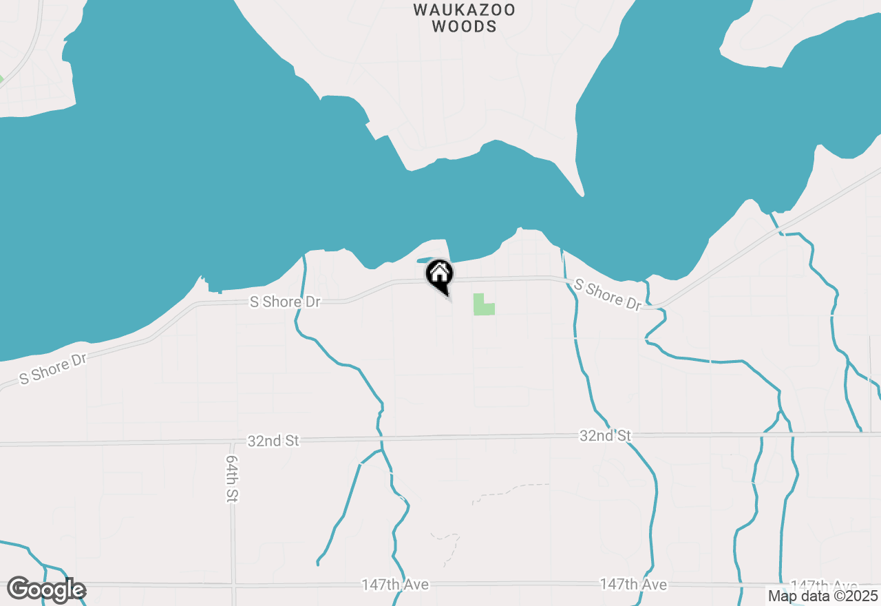 Map of 607 Central Bay Avenue, Holland, MI 49423