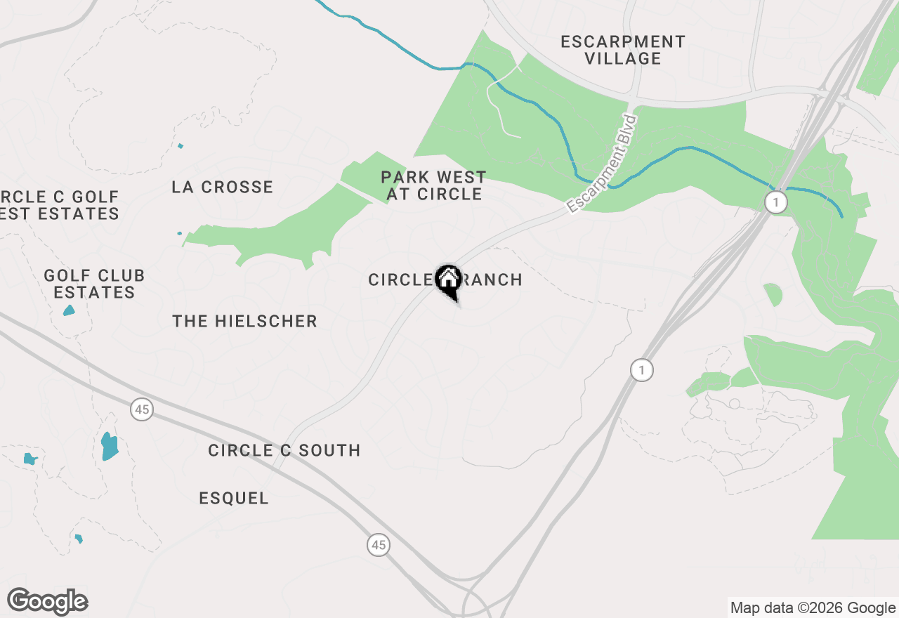 Map of 10803 Pinkney Ln, Austin, TX 78739