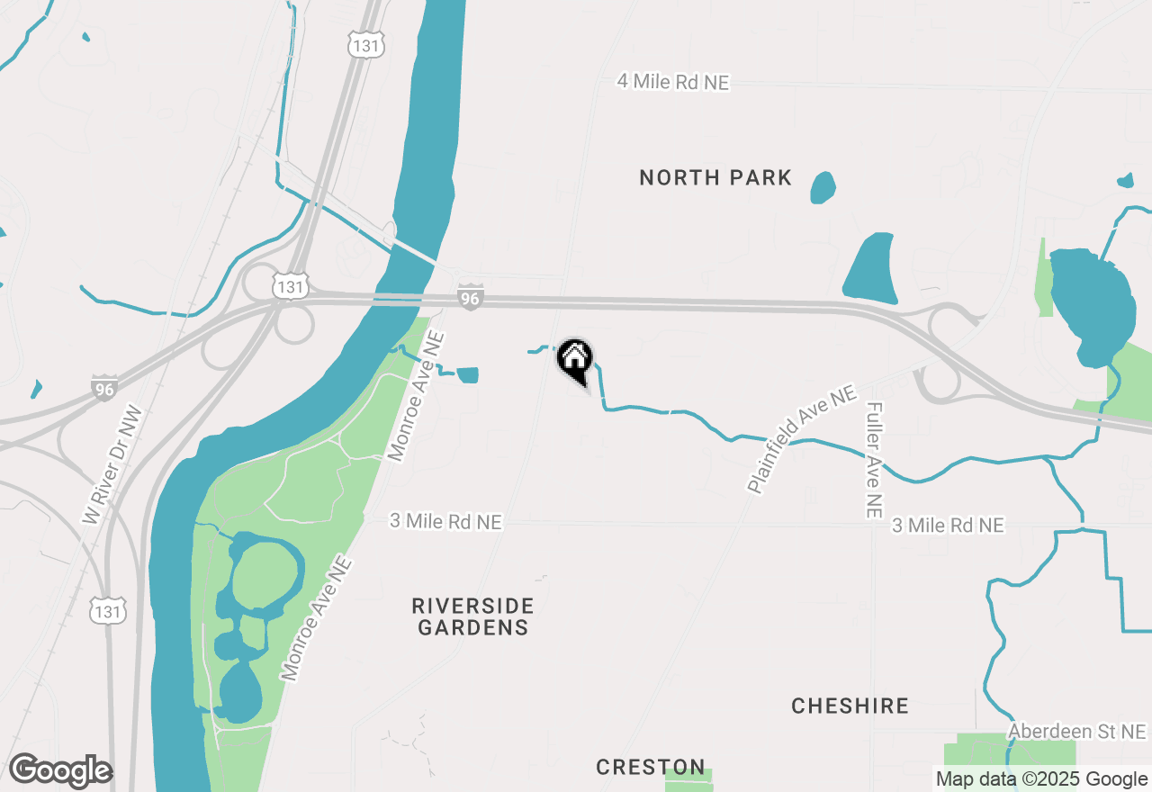 Map of 658 Lamberton Street Ne, Grand Rapids, MI 49505