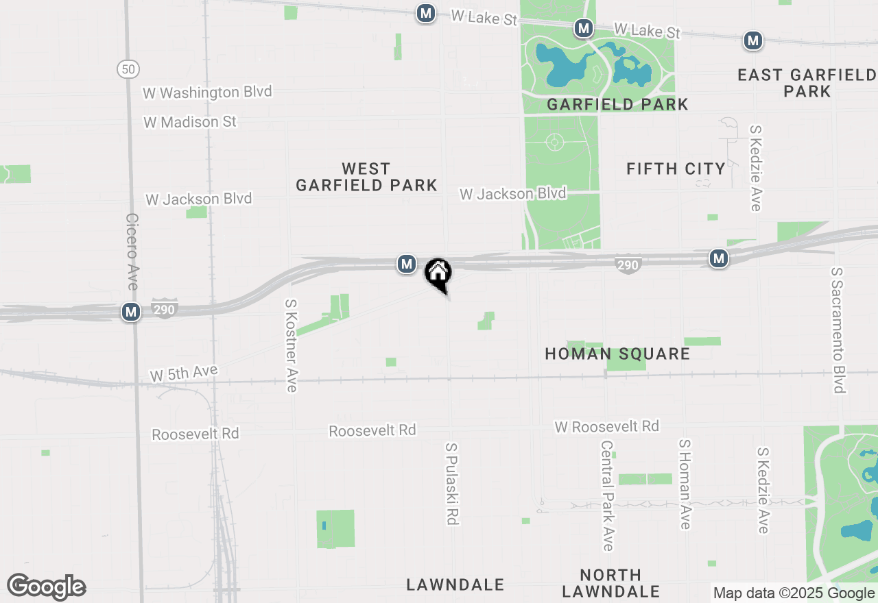 Map of 4008 W Lexington Street, Chicago, IL 60624