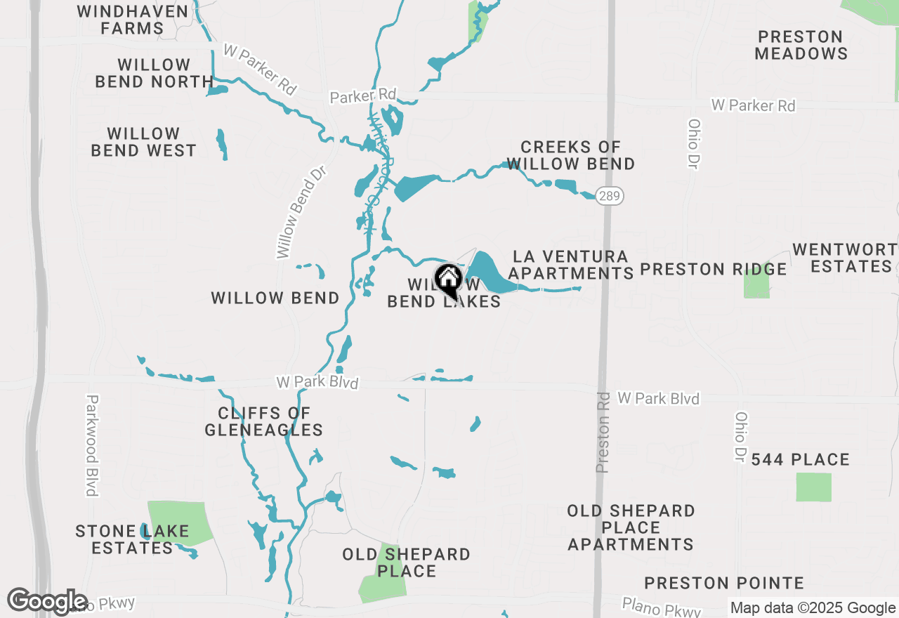 Map of 2304 Winding Hollow Lane, Plano, TX 75093