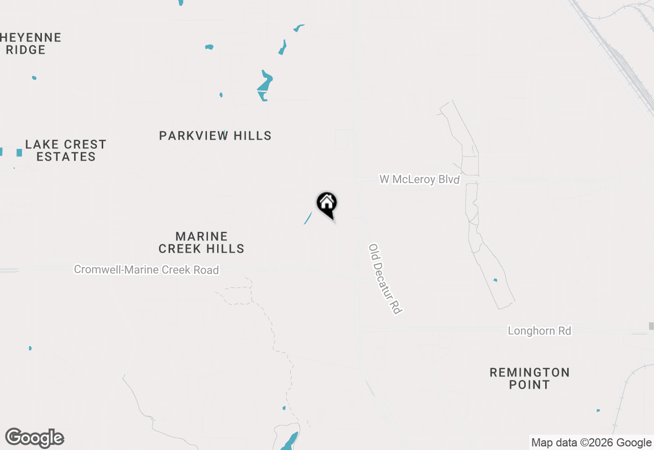 Map of 4720 Boothbay Way, Fort Worth, TX 76179