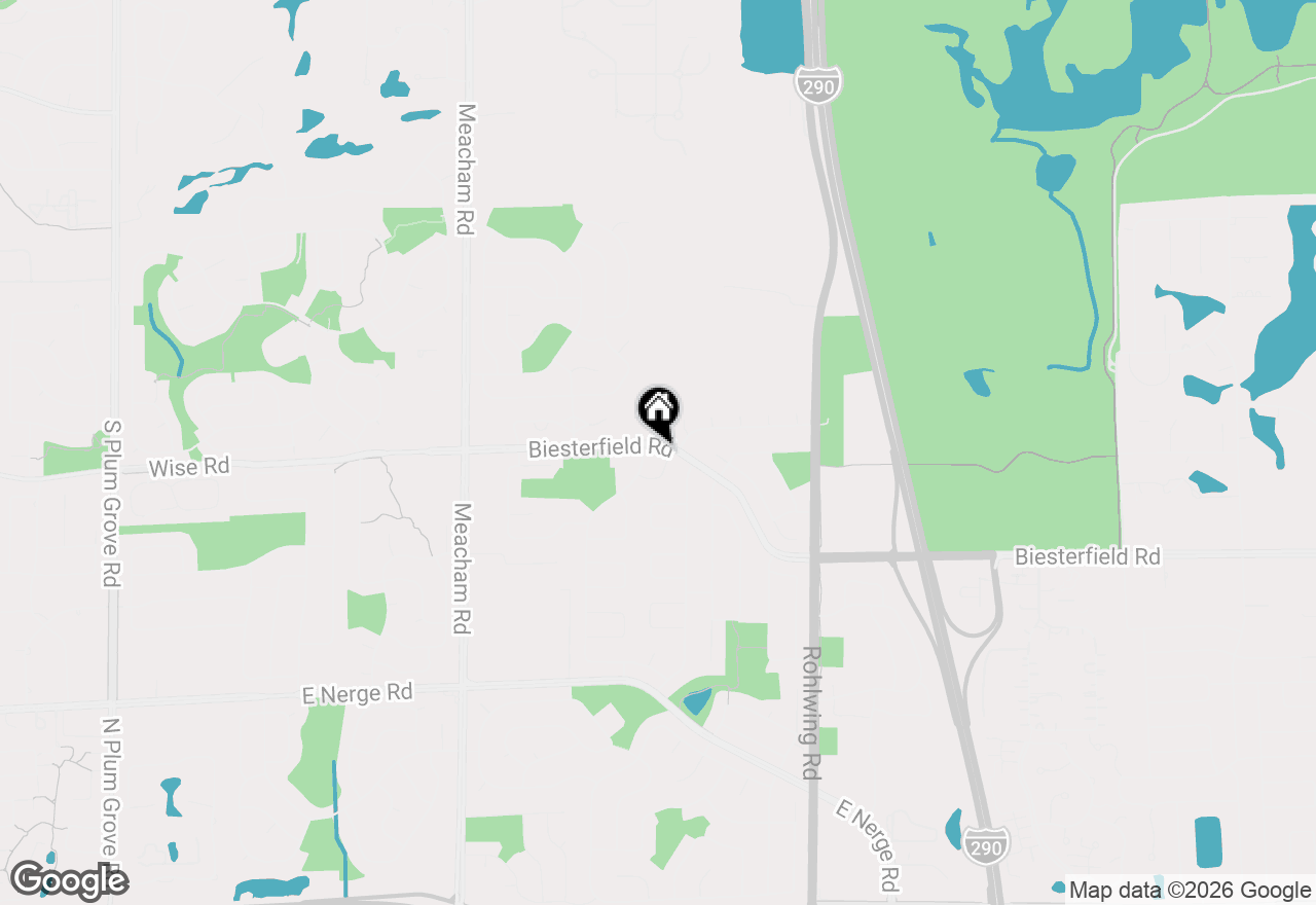 Map of 900 Christa Court, Elk Grove Village, IL 60007