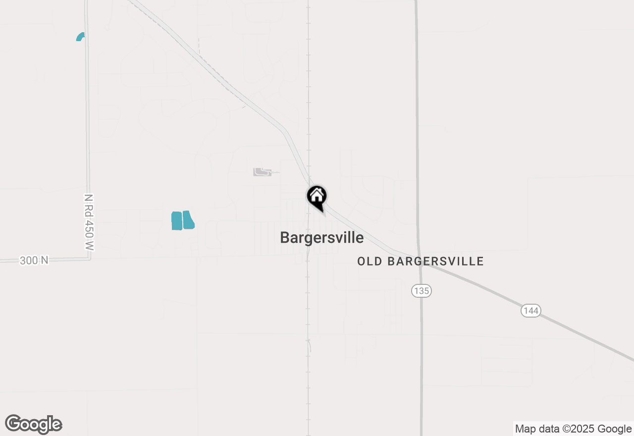 Map of 17 N Baldwin Street, Bargersville, IN 46106
