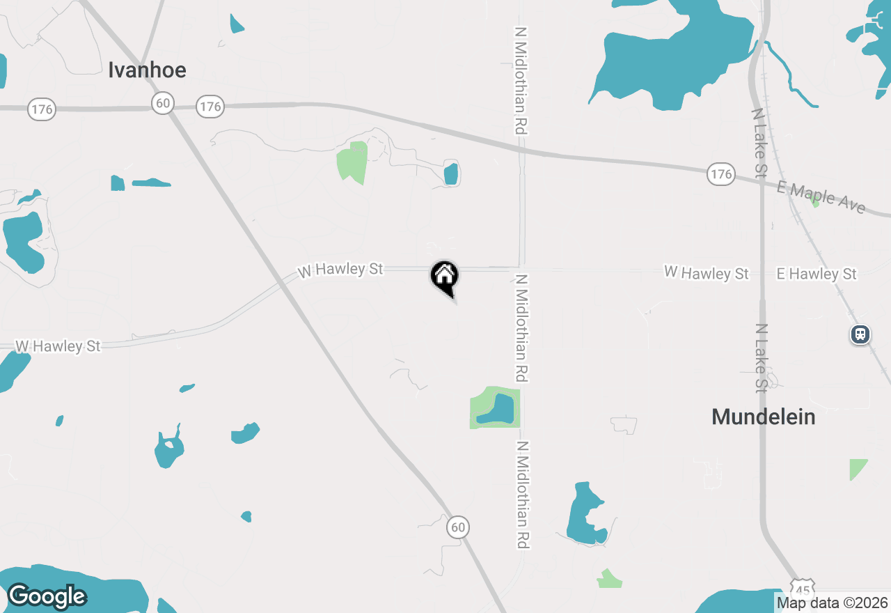 Map of 1337 Regent Drive, Mundelein, IL 60060