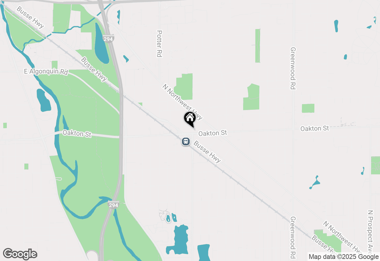 Map of 2304 Oakton Street, Park Ridge, IL 60068