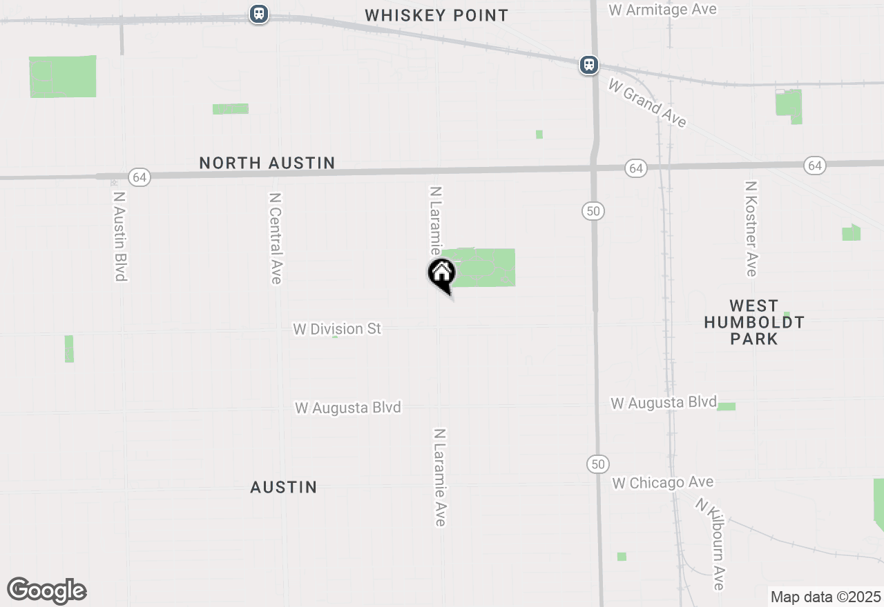 Map of 5154 W Crystal Street, Chicago, IL 60651