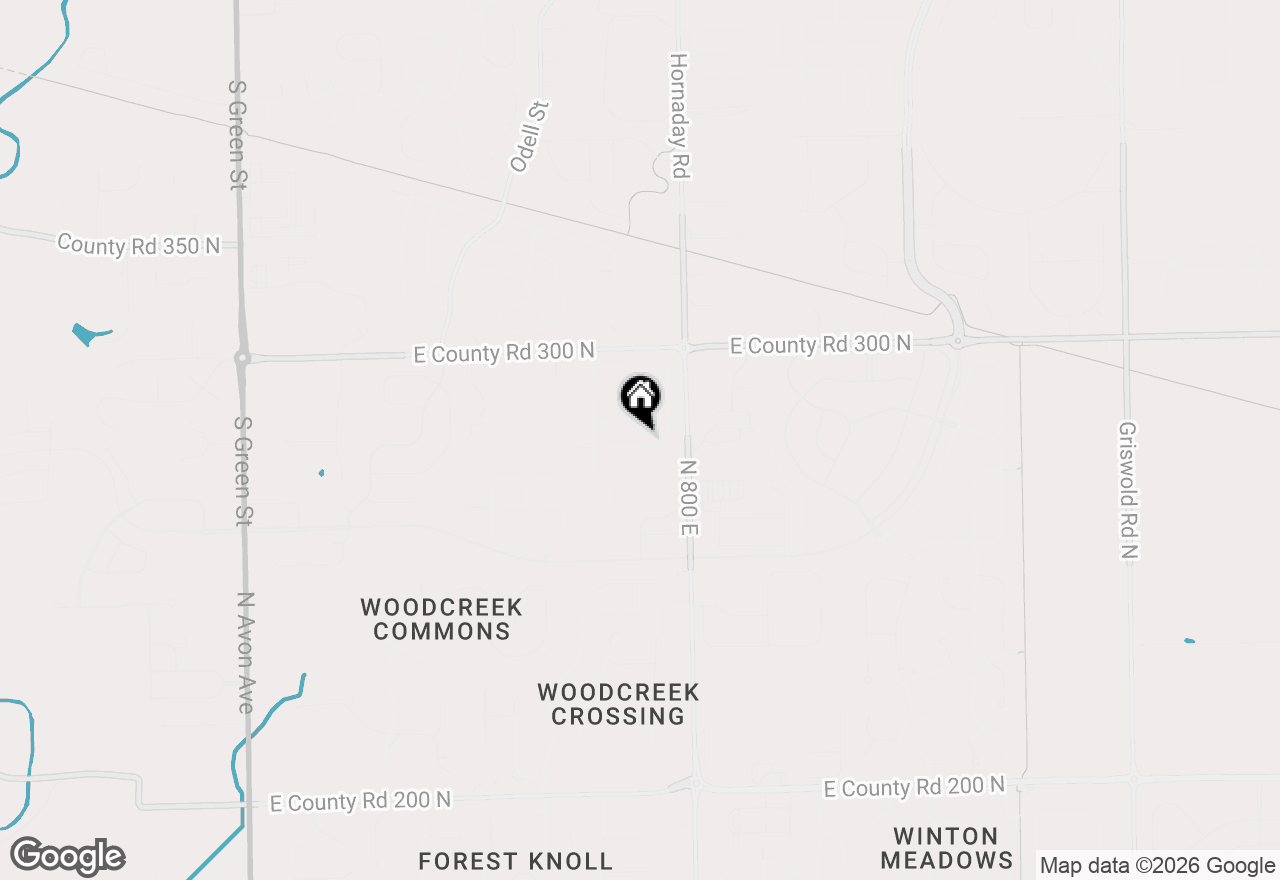 Map of 954 Farmington Trail, Brownsburg, IN 46112