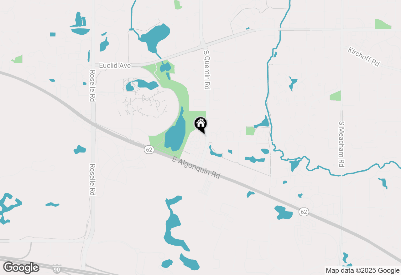 Map of 2760 College Hill Circle, Schaumburg, IL 60173