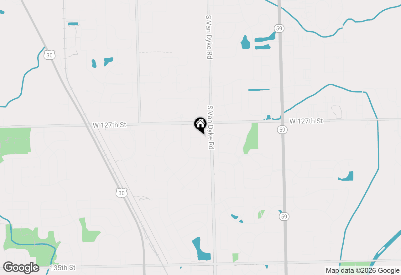 Map of 24507 W Kroll Drive, Plainfield, IL 60585