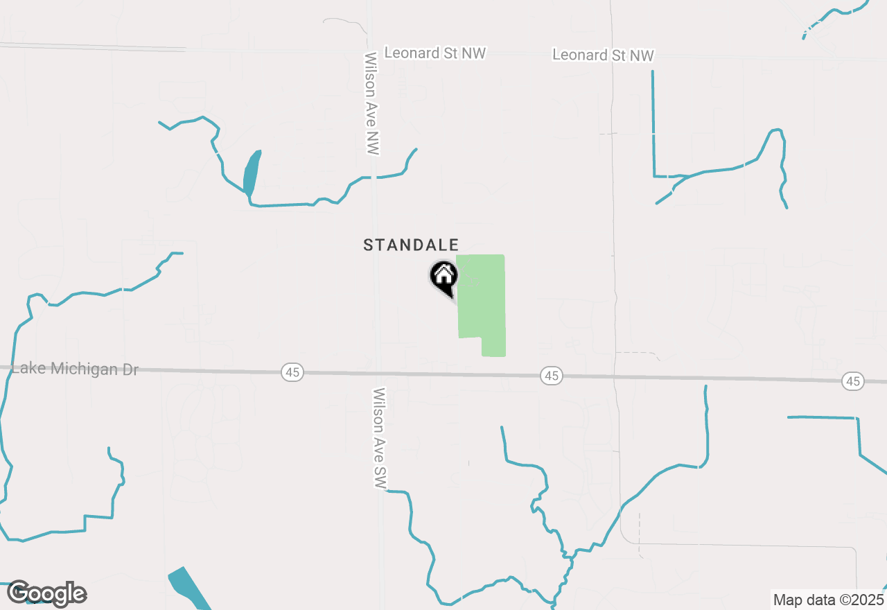 Map of 548 Parkside Avenue Nw, Grand Rapids, MI 49534