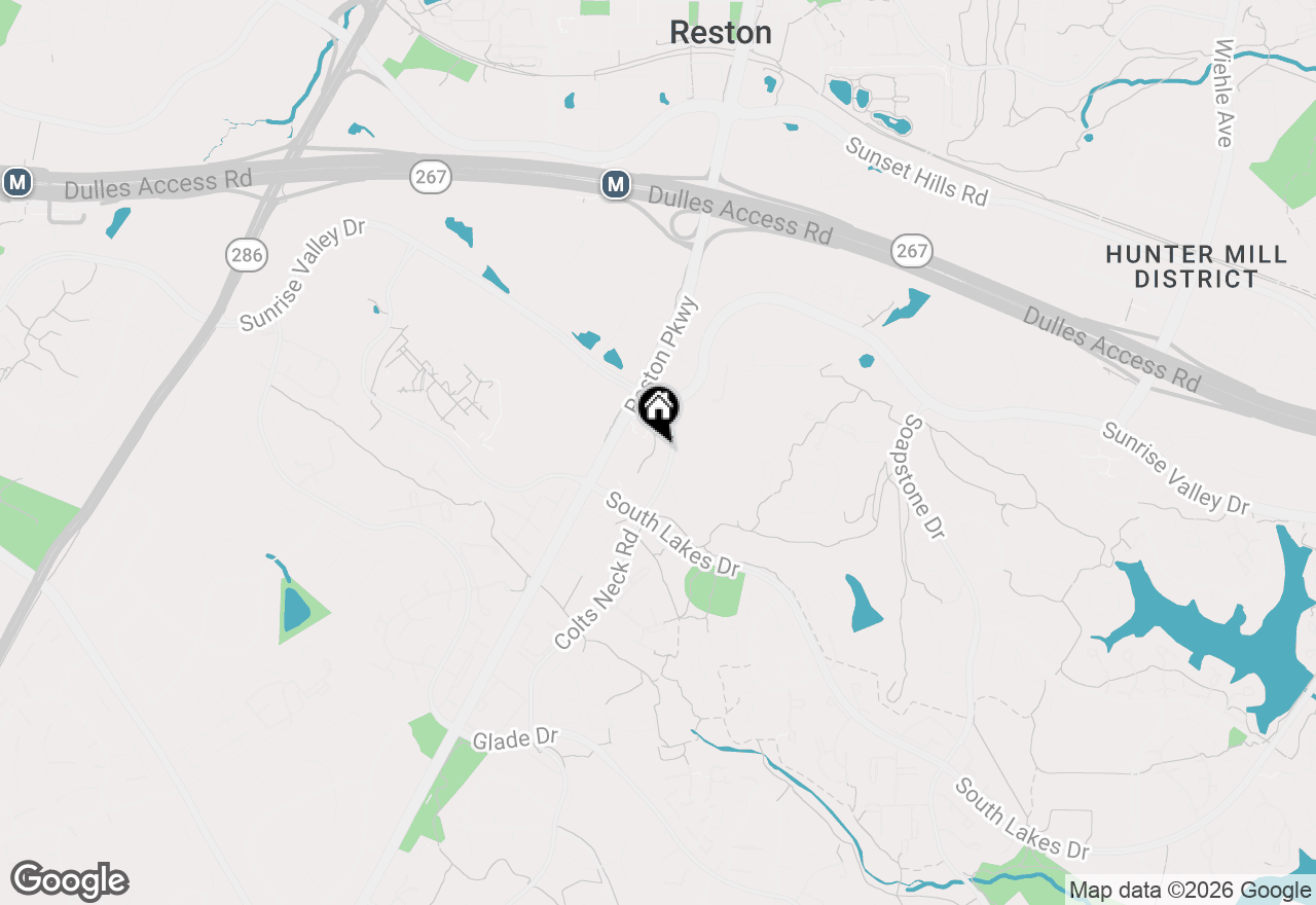 Map of 2018 Colts Neck Road #10/11B, Reston, VA 20191