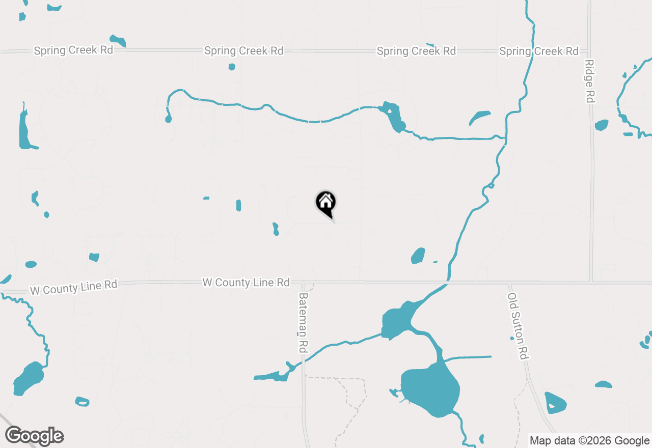 Map of 215 Woodhaven Lane, Barrington, IL 60010