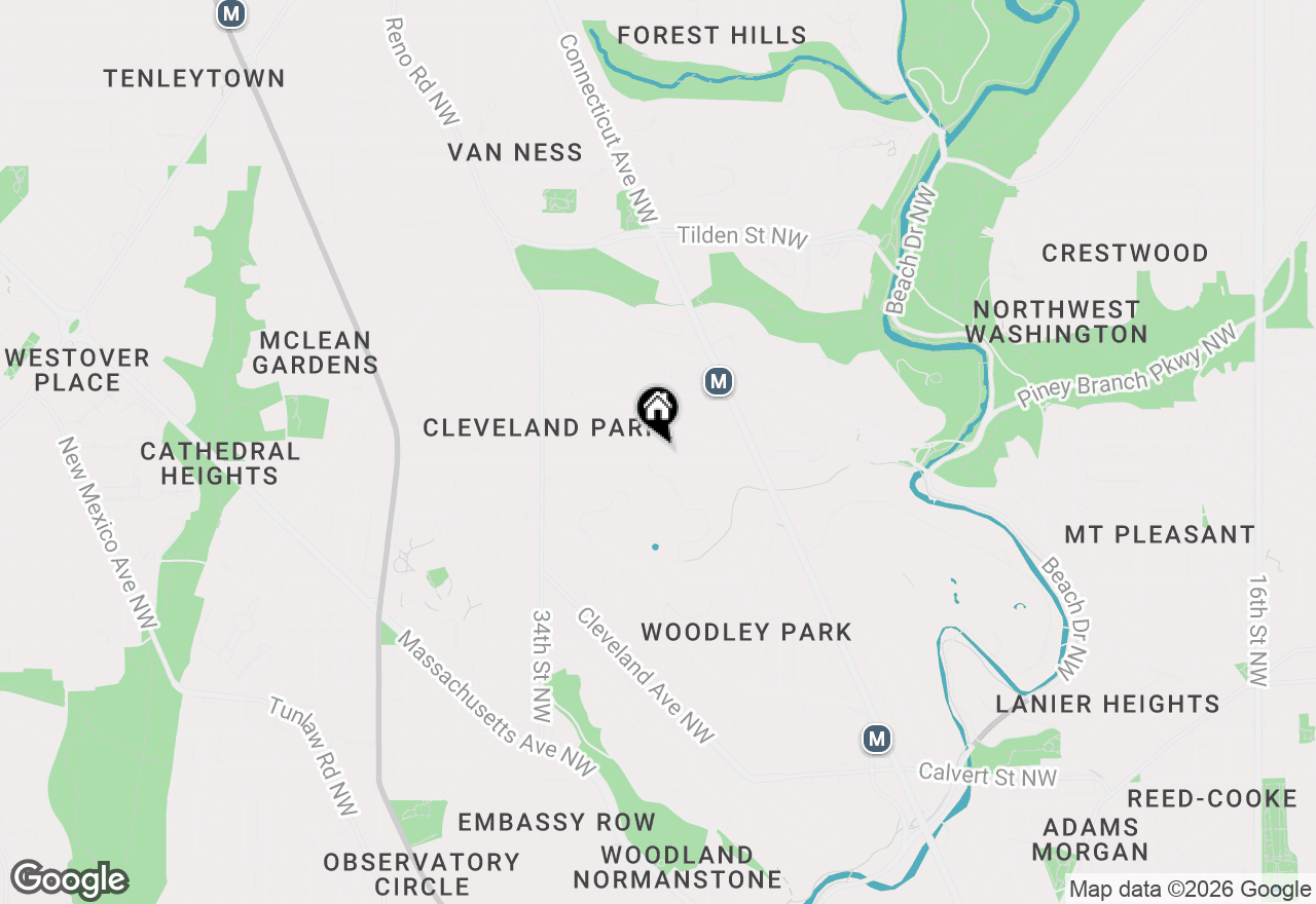 Map of 3039 Macomb Street Nw ##23, Washington, DC 20008