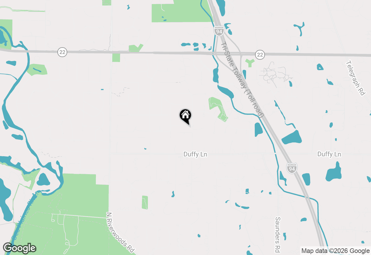 Map of 8 Anglican Lane, Lincolnshire, IL 60069