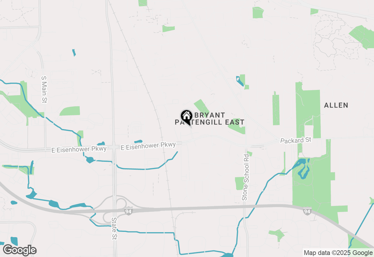 Map of 2846 Bombridge Court, Ann Arbor, MI 48104