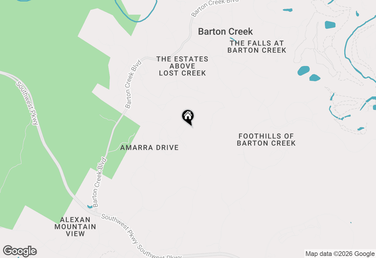 Map of 8317 Carranzo Dr, Austin, TX 78735
