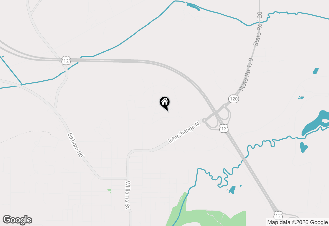 Map of 460 S Stone Ridge Dr, Lake Geneva, WI 53147