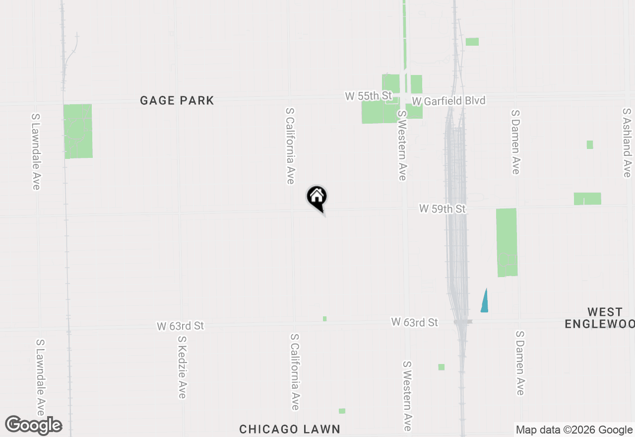 Map of 5914 S Washtenaw Avenue, Chicago, IL 60629