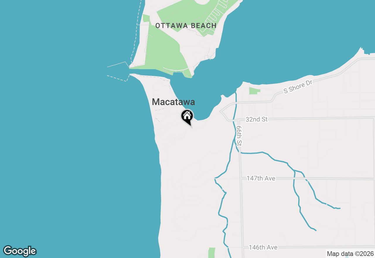 Map of 2337 Maksaba Trail, Macatawa, MI 49434