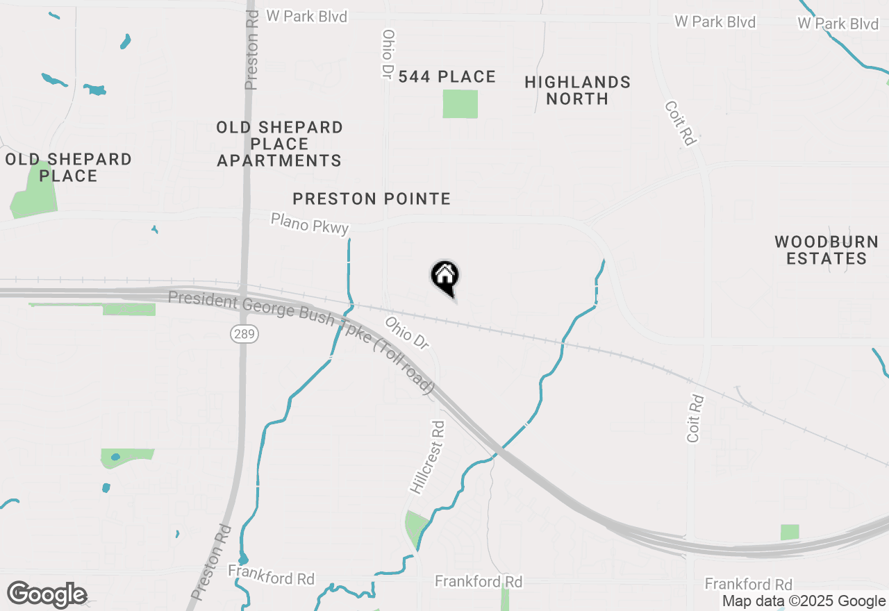 Map of 4440 Tradition Trail #A105, Plano, TX 75093